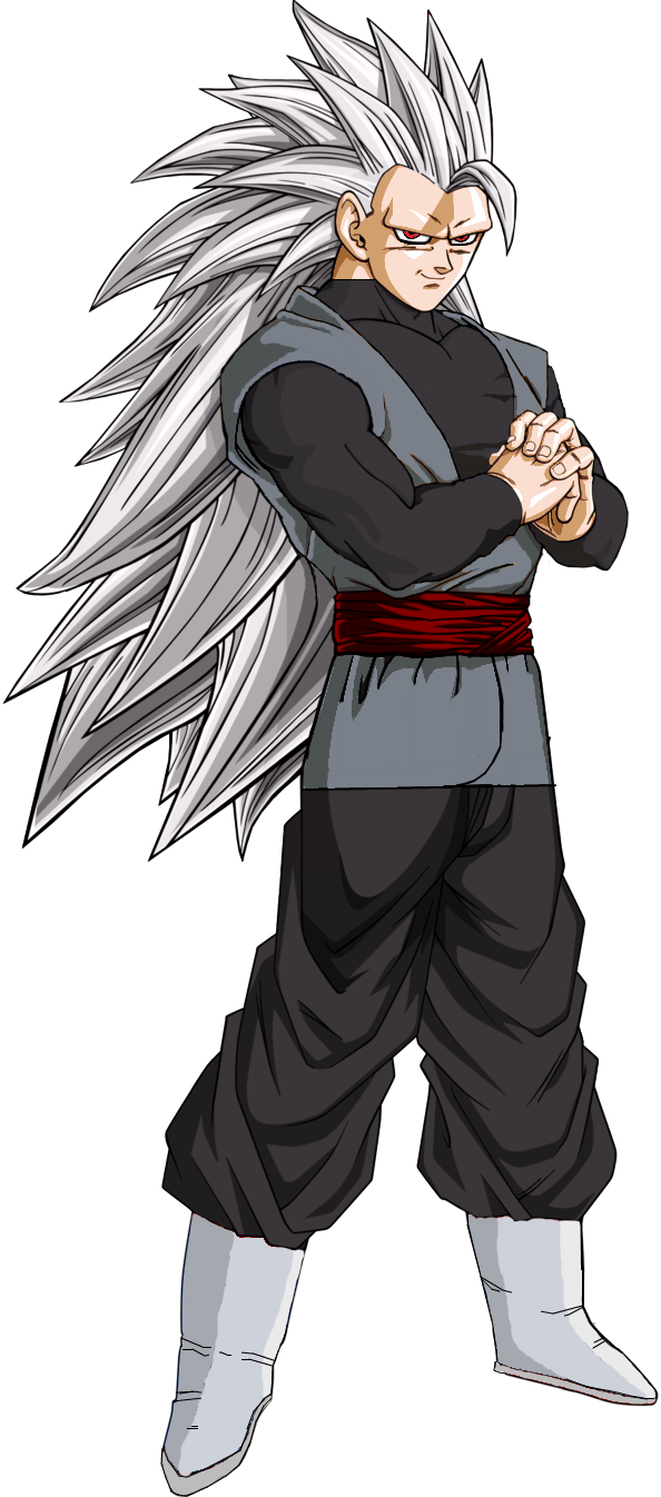 Black Goku SSJ 3 PNG by DavidBksAndrade on DeviantArt