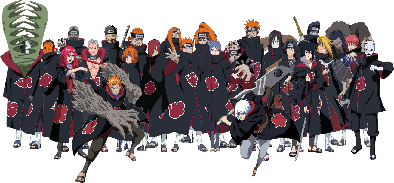 All Akatsuki PNG by DavidBksAndrade on DeviantArt All Akatsuki PNG by DavidBksAndrade on DeviantArt
