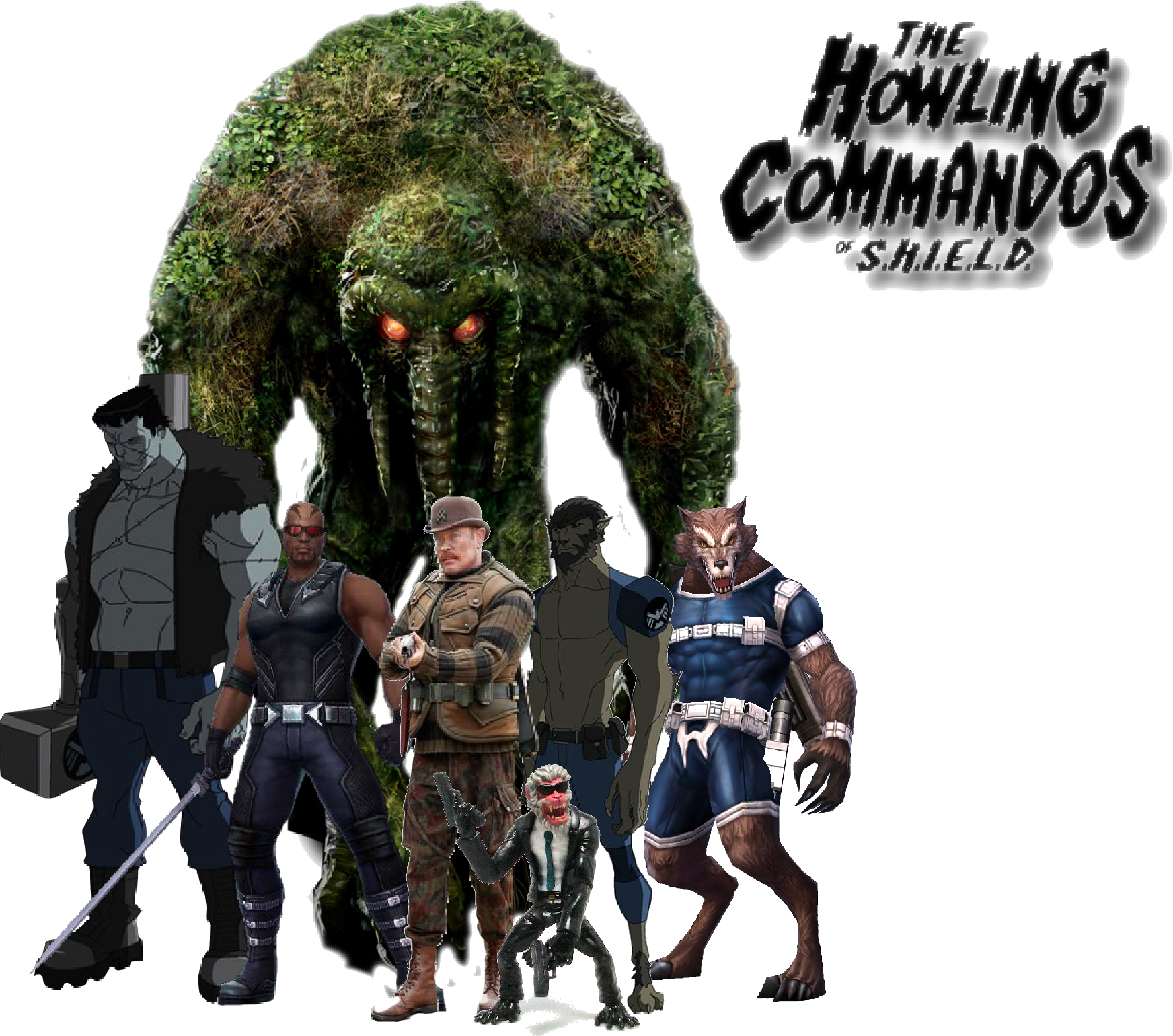 Howling Commando's PNG by DavidBksAndrade on DeviantArt