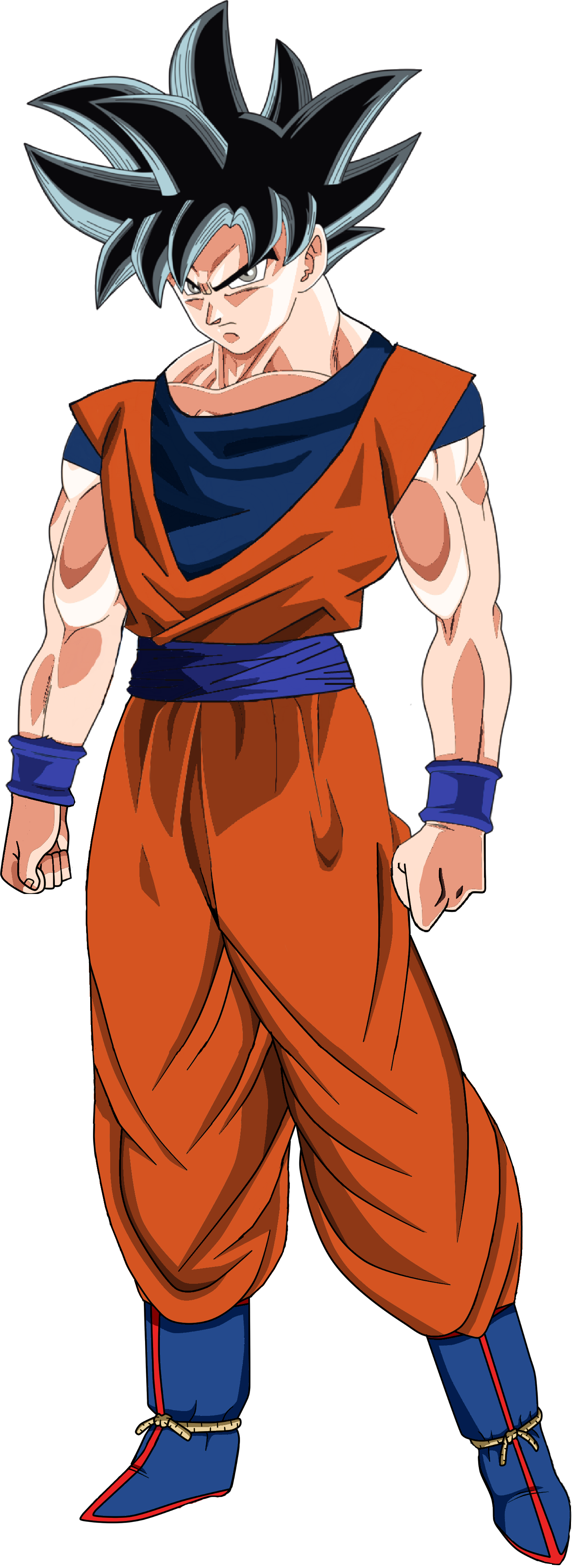 Goku Ultra Instinct PNG Full Body W/Suit by DavidBksAndrade on DeviantArt