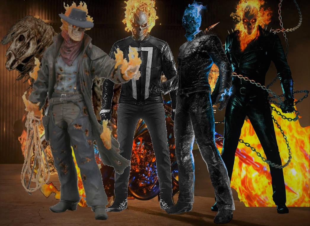 Marvel Ghost Riders by DavidBksAndrade on DeviantArt