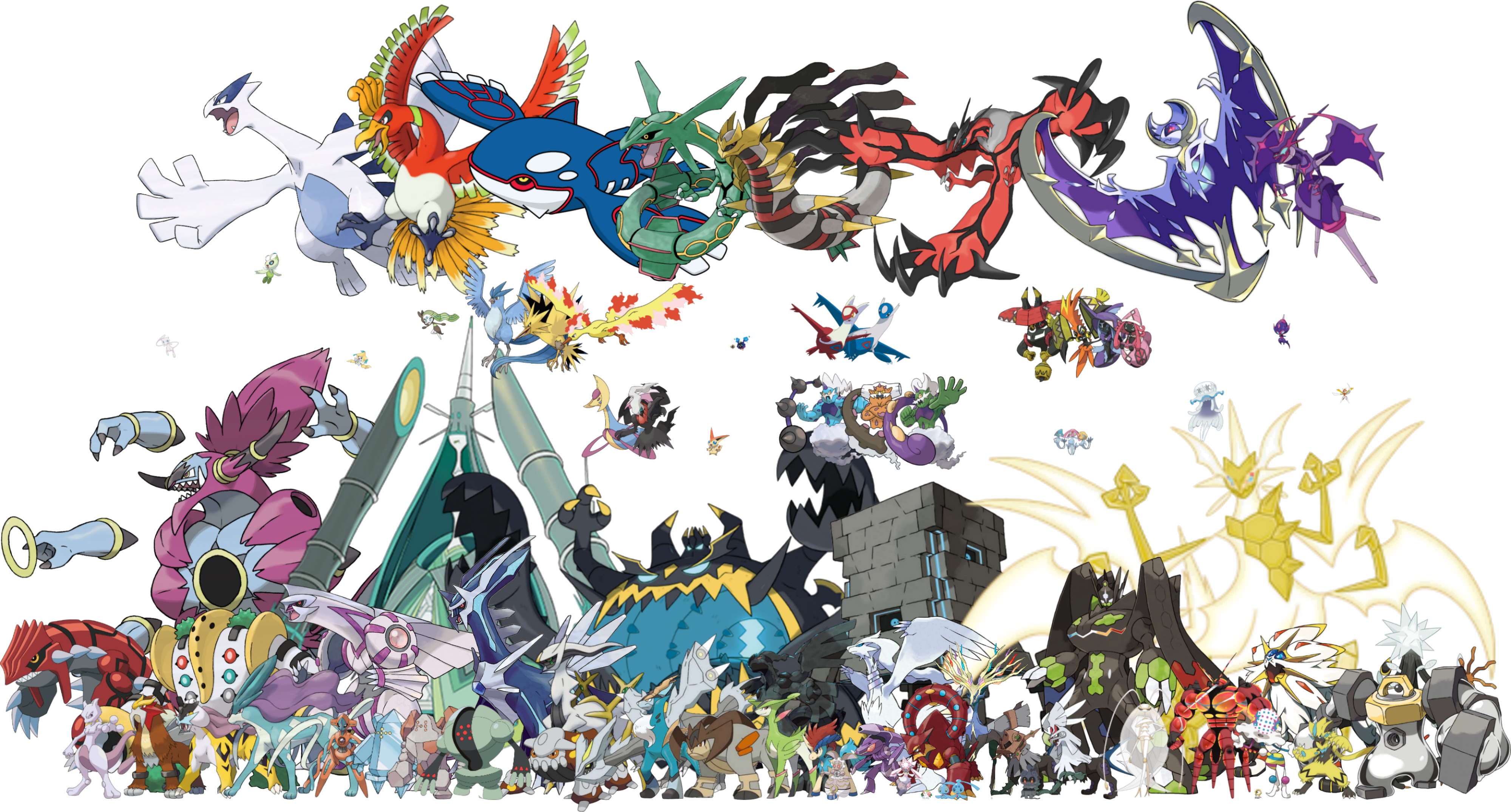 Legendary Pokemon Png Png Image Collection