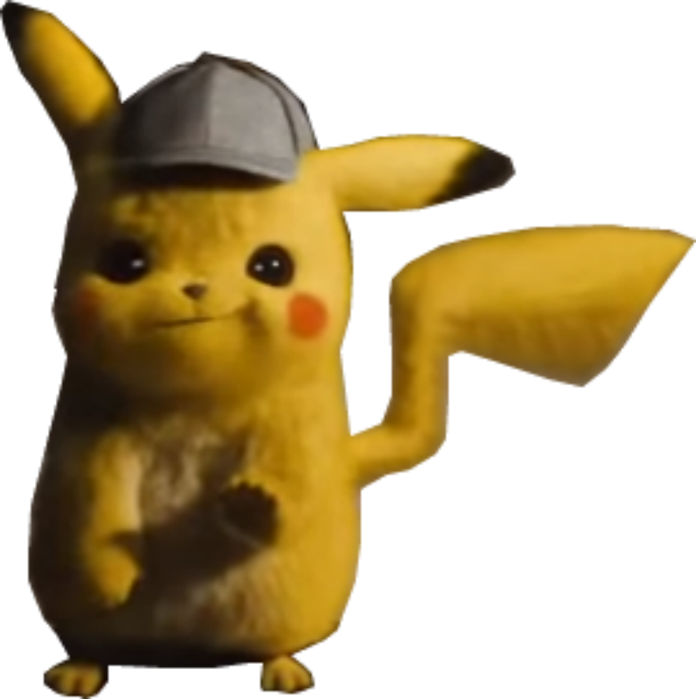 Download Detective Movie Pikachu Pokemon PNG Image High Quality HQ PNG  Image