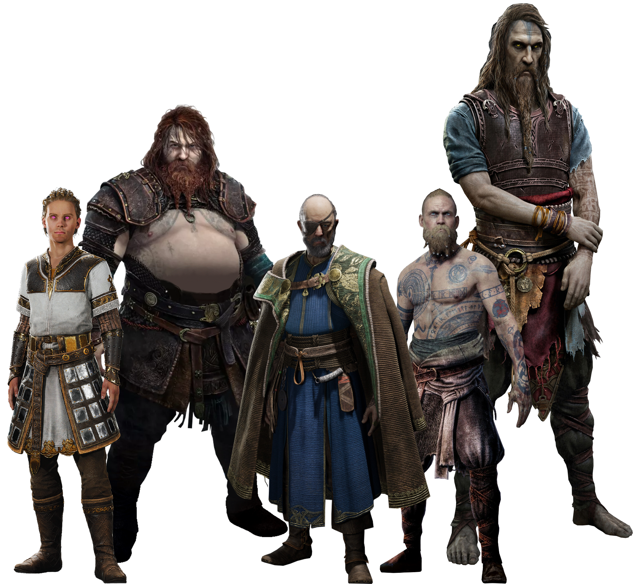 God of War - Odin Family Transparent by DavidBksAndrade on DeviantArt