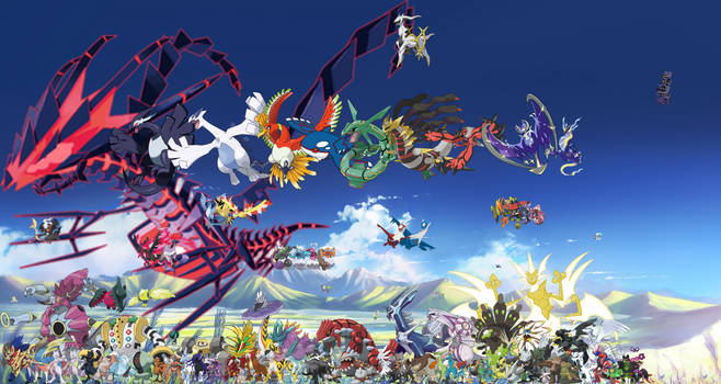 All Legendary, Mythical and Variant Pokemon