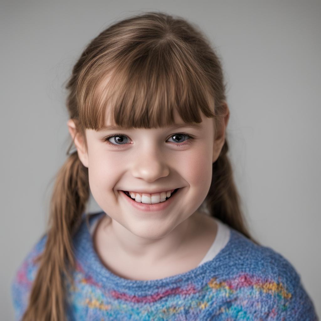 Female Autistic Face Autistic Girl Smiling Having Her Photo Taken 1 by cherrydrop100 on ...