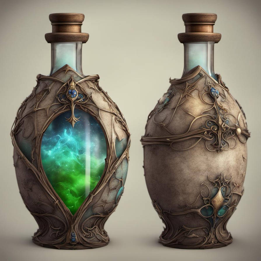 Fantasy Bottle Of Potion 8