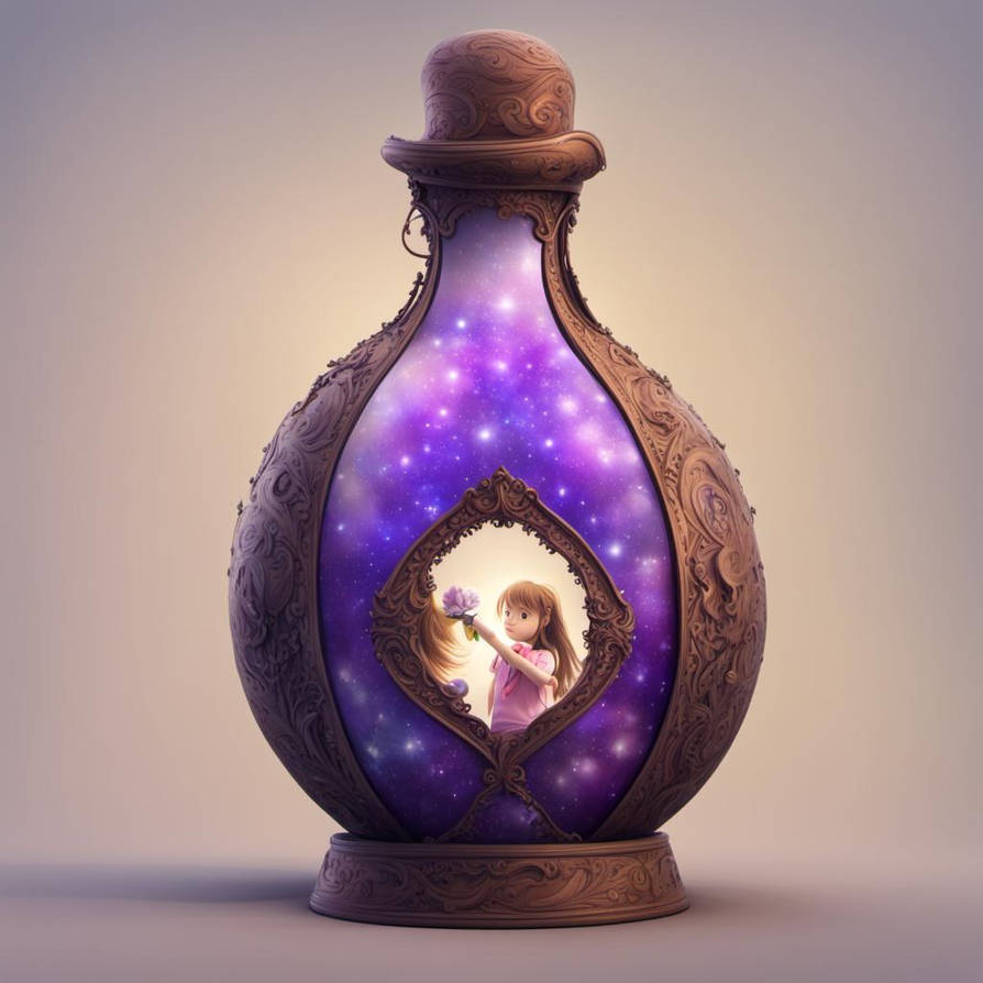 Fantasy Ink Container Fantasy Bottle Of Potion 2 by cherrydrop100 on DeviantArt