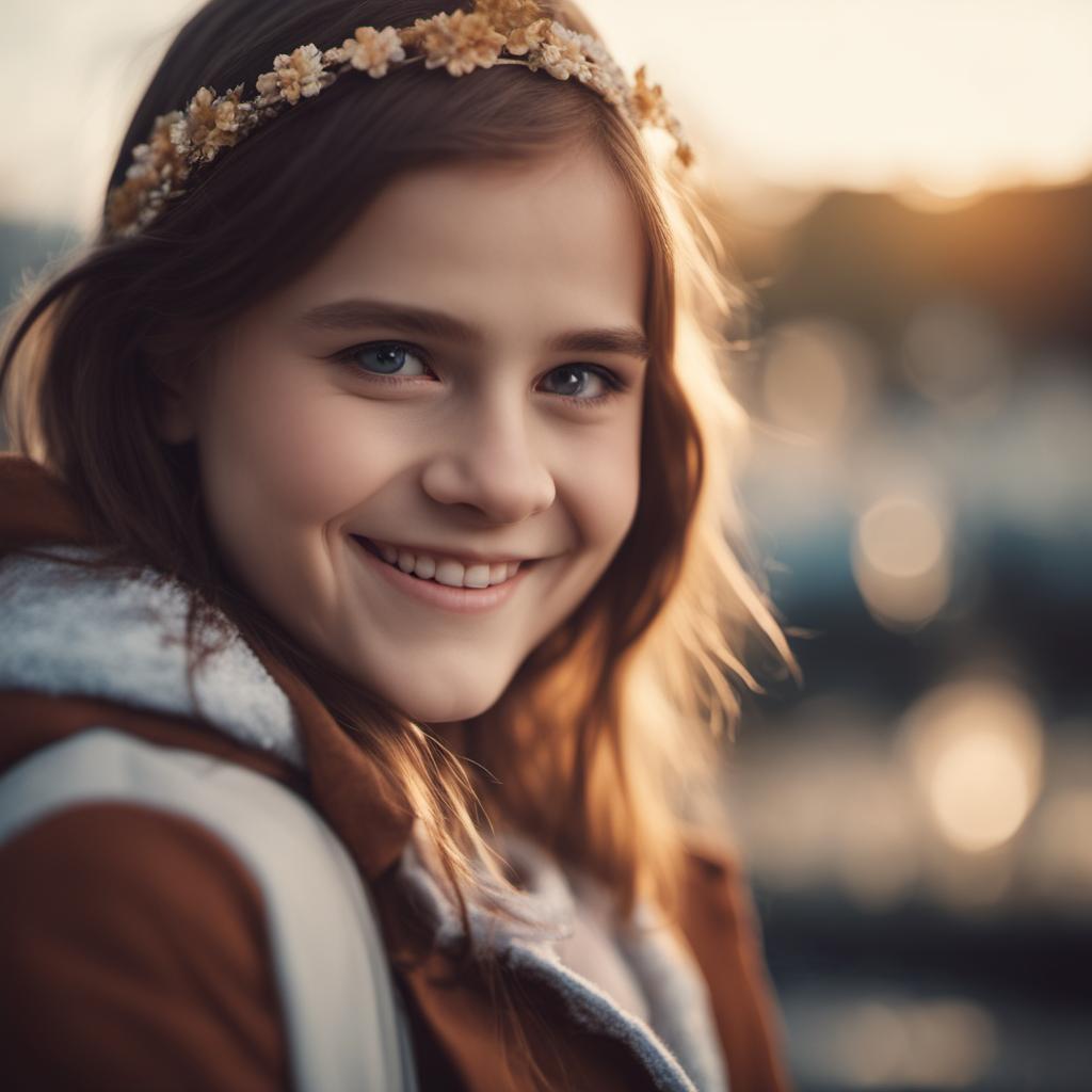 Fantasy Autistic Girl Smiling p1 by cherrydrop100 on DeviantArt