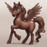 Chocolate Poney With Wings 1