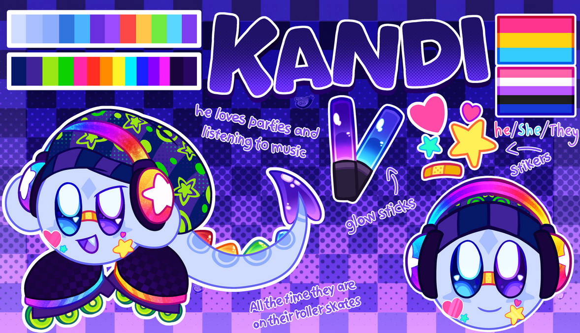 Little Kandi Raver ^^ by Starborn-Owlette on DeviantArt