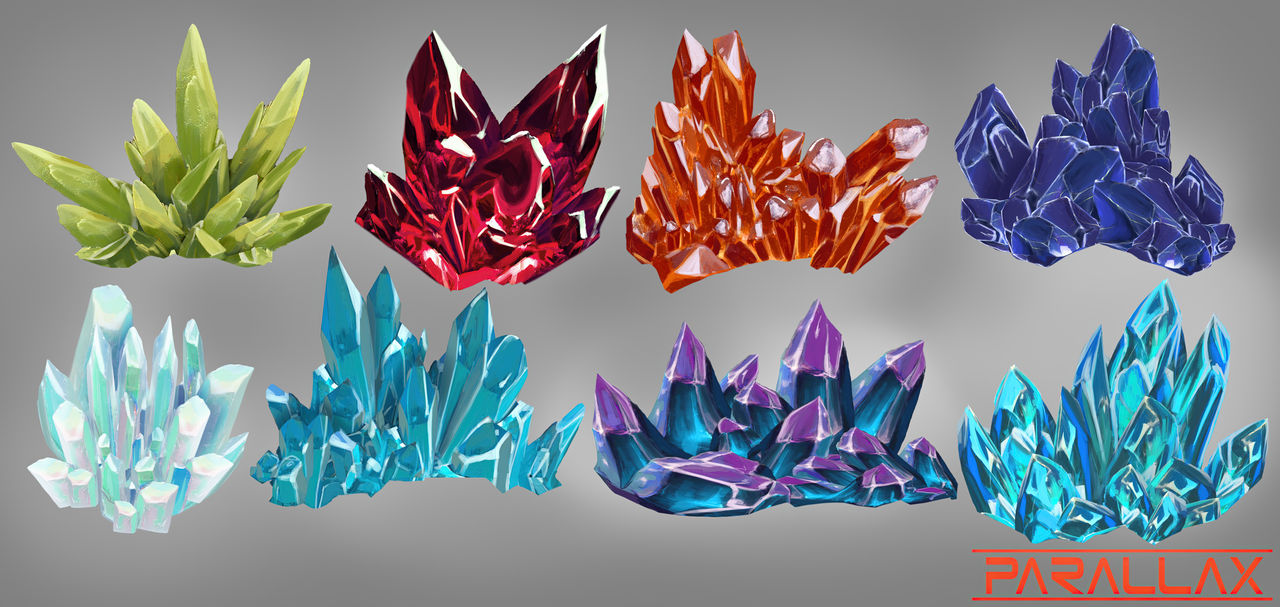 CRYSTAL DESIGN - P01 by ArtOfParallaxxx on DeviantArt