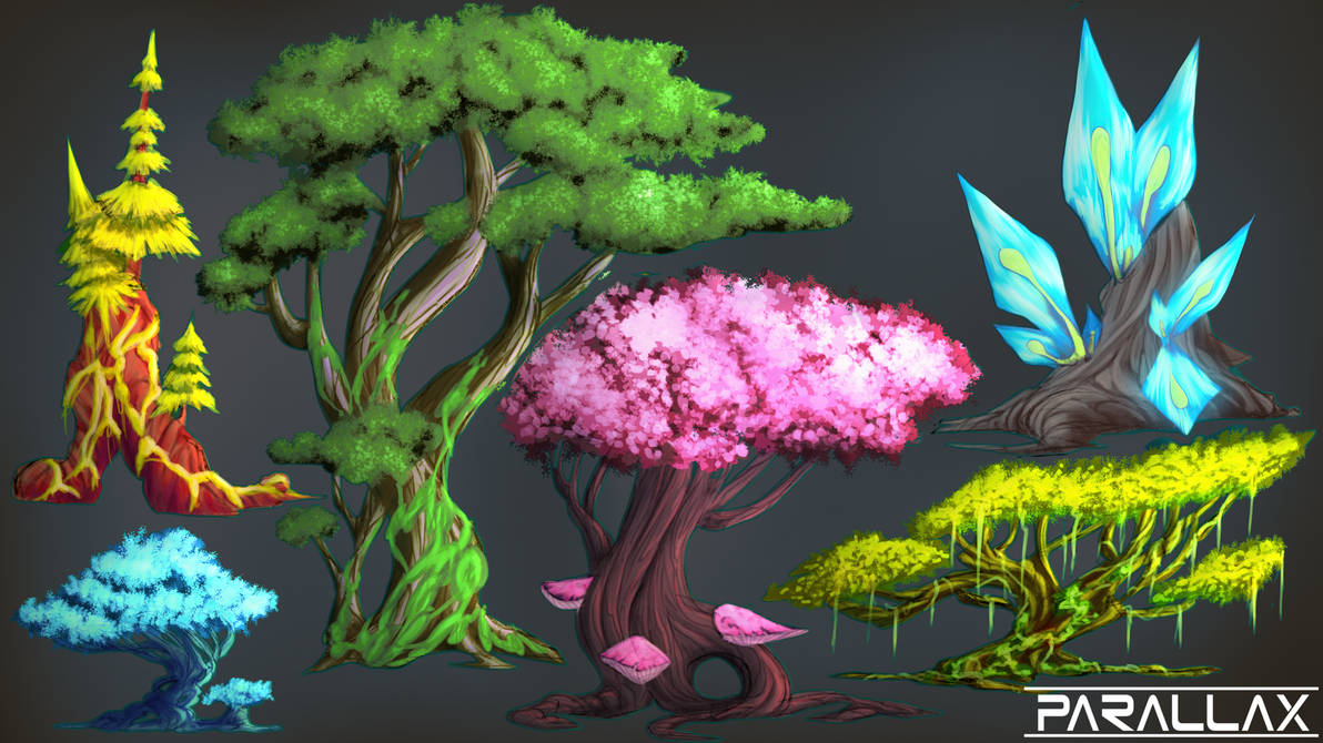 TREE DESIGN 02 by Artofparallax on DeviantArt