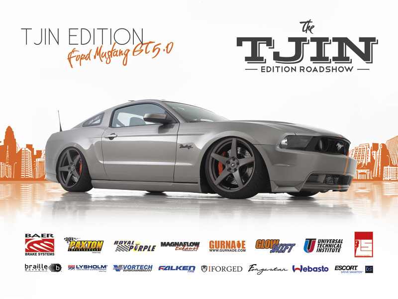 Tjin Edition Ford Mustang Poster