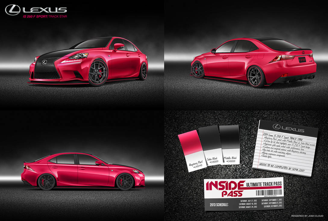 Lexus IS 250 F Sport: Track Star by JoshCloud
