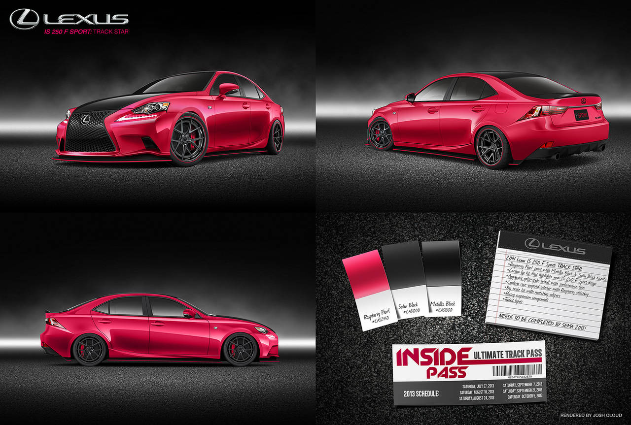 Lexus IS 250 F Sport: Track Star by JoshCloud