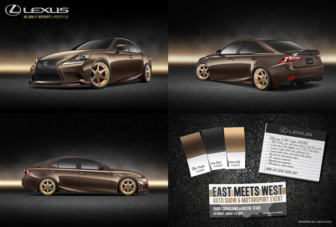 Lexus IS 250 F Sport: Lifestyle by JoshCloud