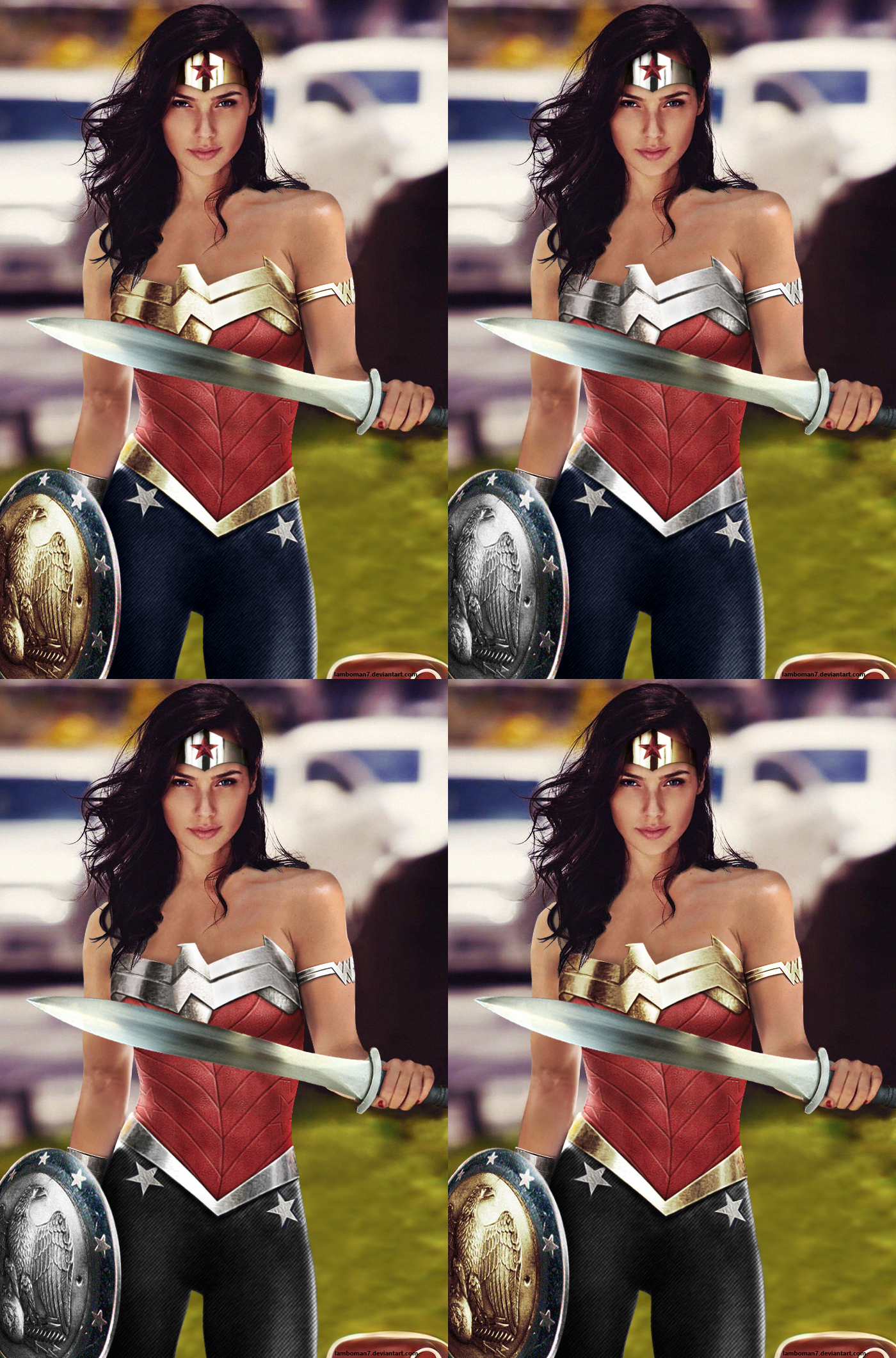 Wonder Woman Gal Gadot - With Pants