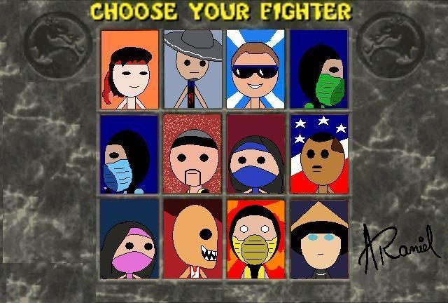 MK2 Character Select by ranielmasaru on DeviantArt