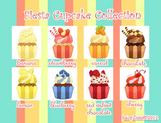 Fiesta  Cupcake Collection