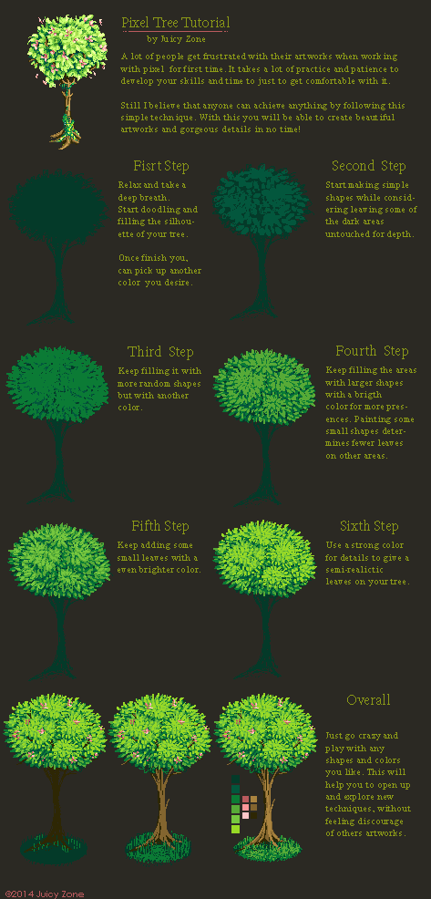 Pixel Tree Tutorial