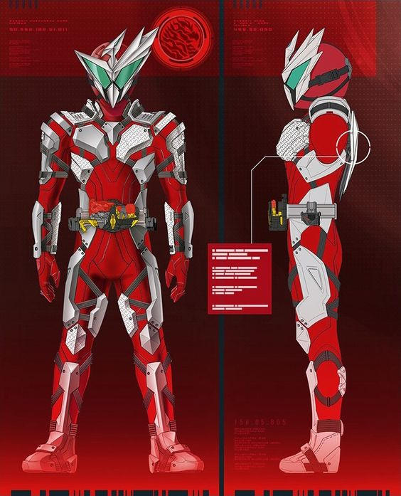 Kamen Rider Jin Burning Falcon Form ( Forceriser ) by hactam12345 on ...