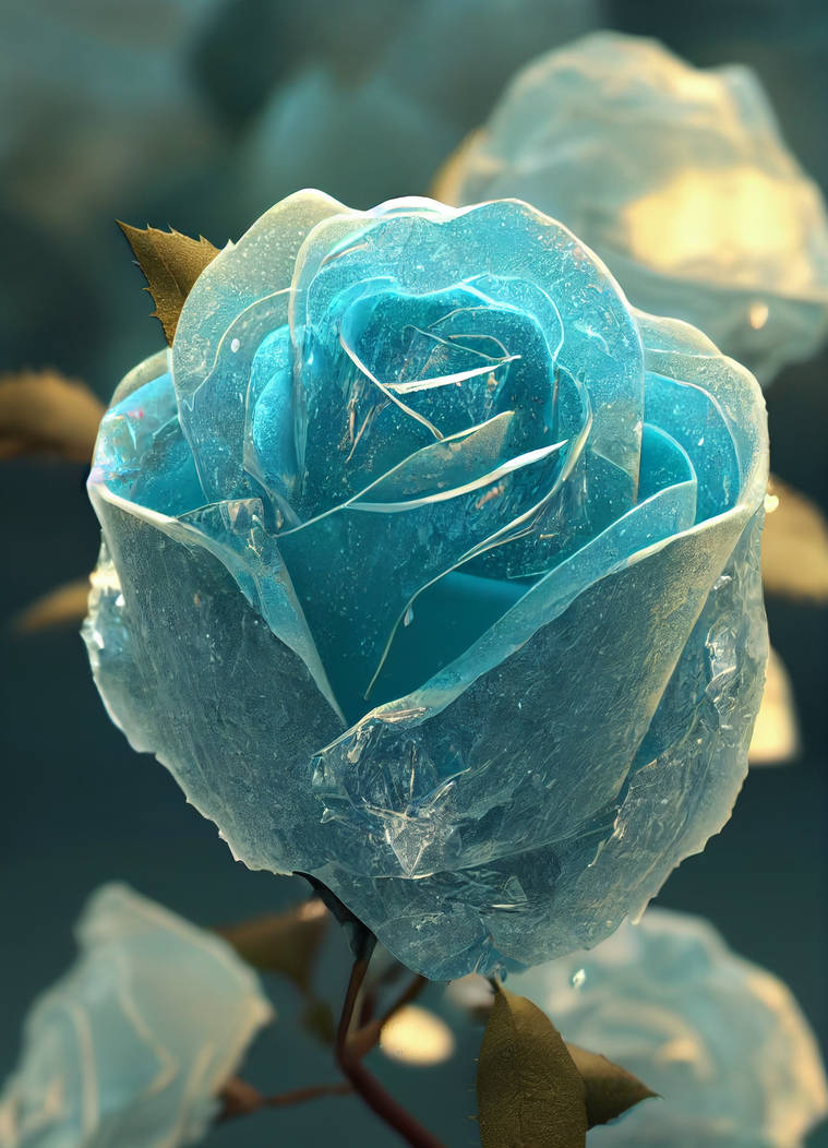 Ice Box Roses Ice Rose two by JulienLePingouin on DeviantArt