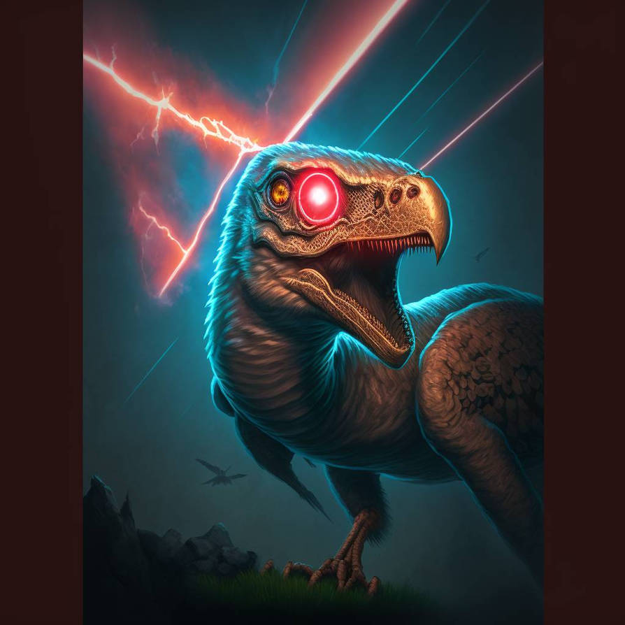 Lazer raptor by JulienLePingouin on DeviantArt