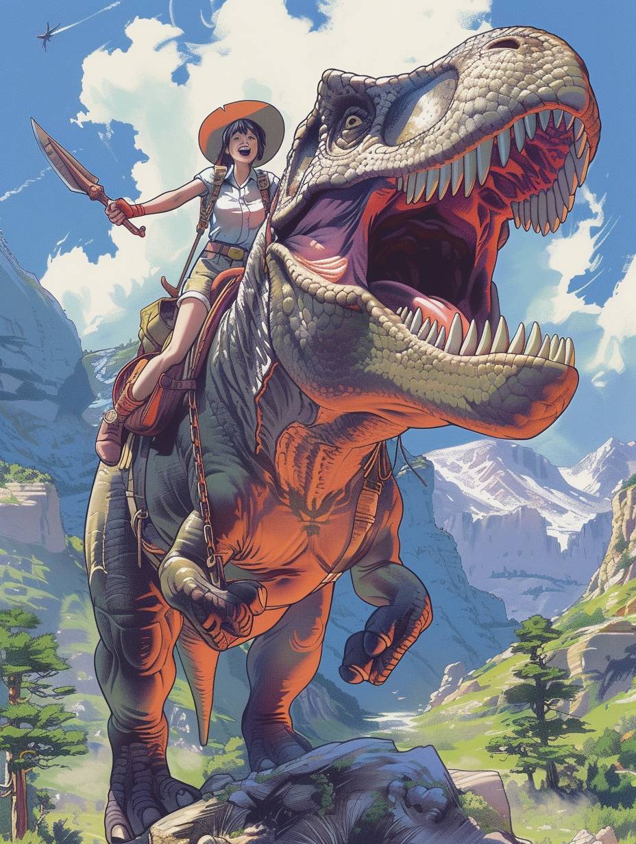 Dino-rider by JulienLePingouin on DeviantArt