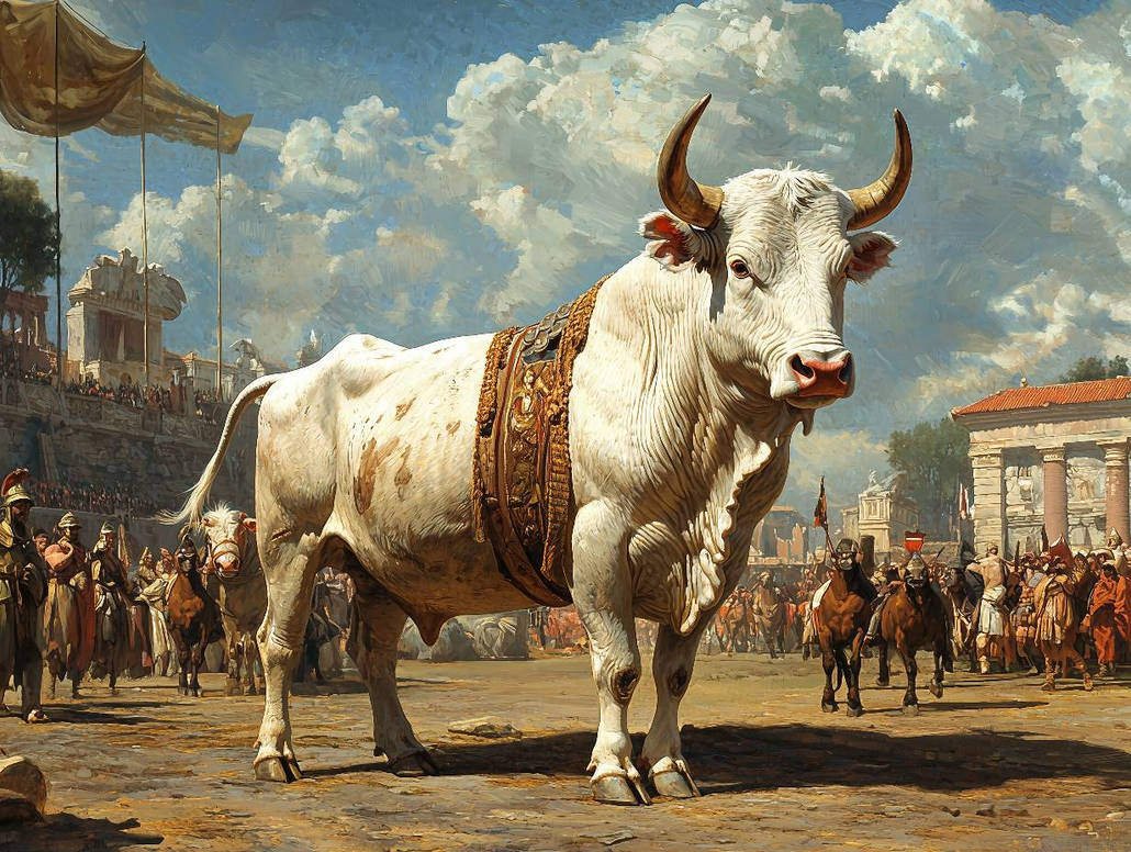 Pacifi Rome Bull Sacred bull by JulienLePingouin on DeviantArt