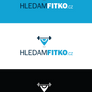 HLEDAMFITKO.cz logotype - centered