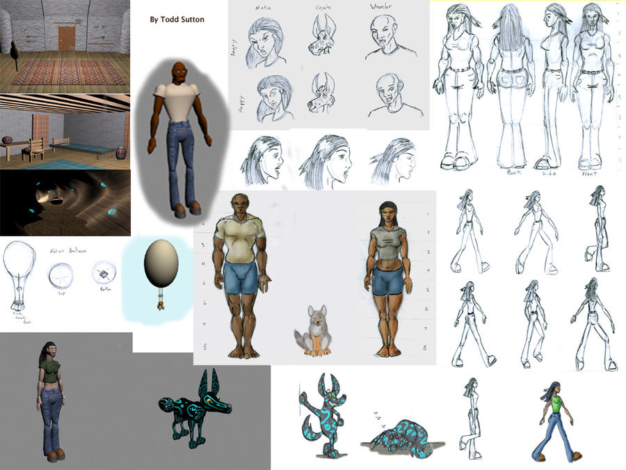 Human Character Sheet by Hydromancerx on DeviantArt