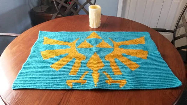 Legend of Zelda - Hyrulian Crest - baby blanket