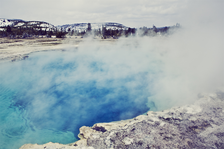 Saphire Pool Yellowstone