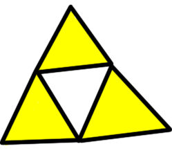 I maed a Triforce lawl