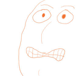 Distressed Orange Man