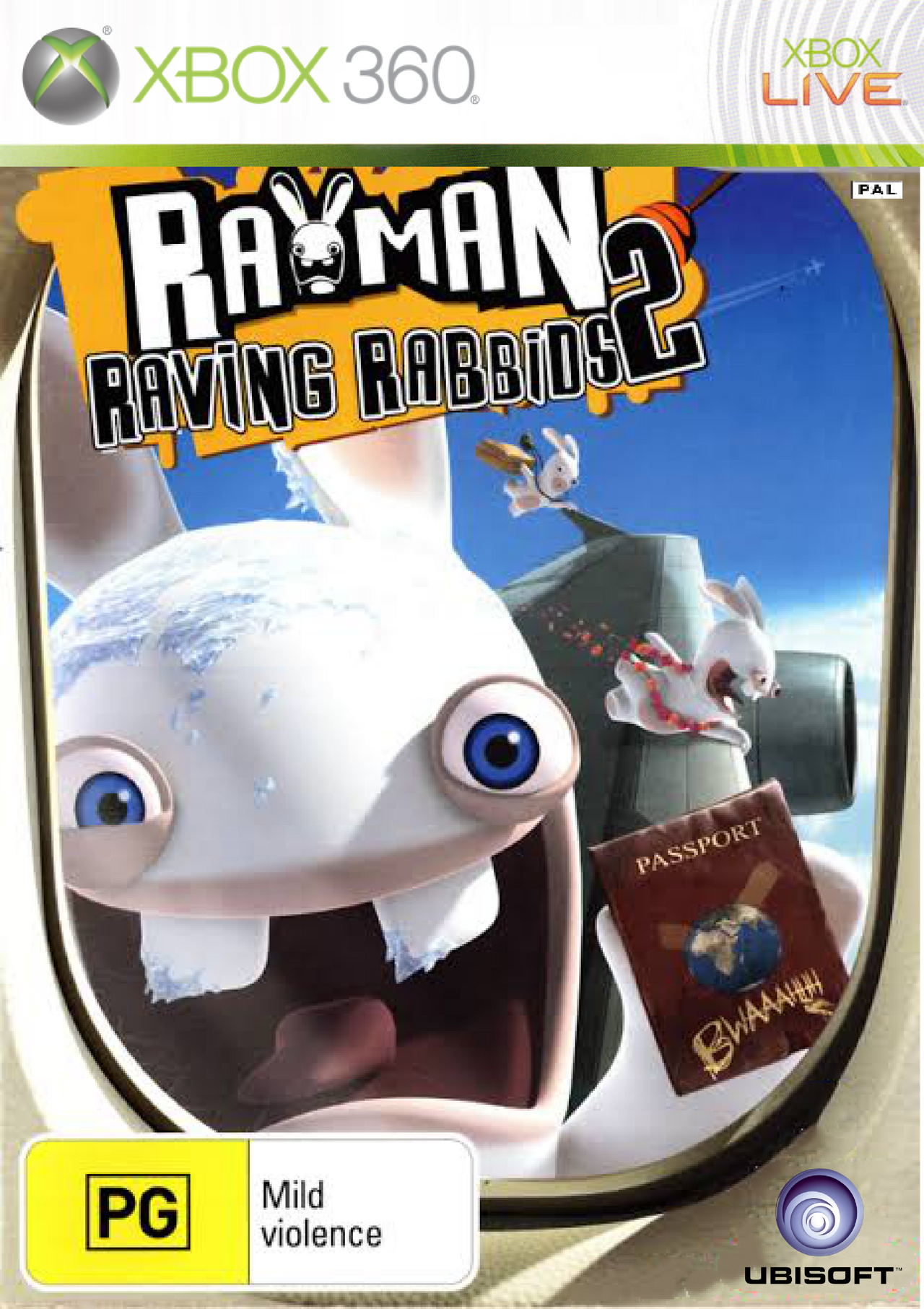 Rayman raving discount rabbids xbox 360