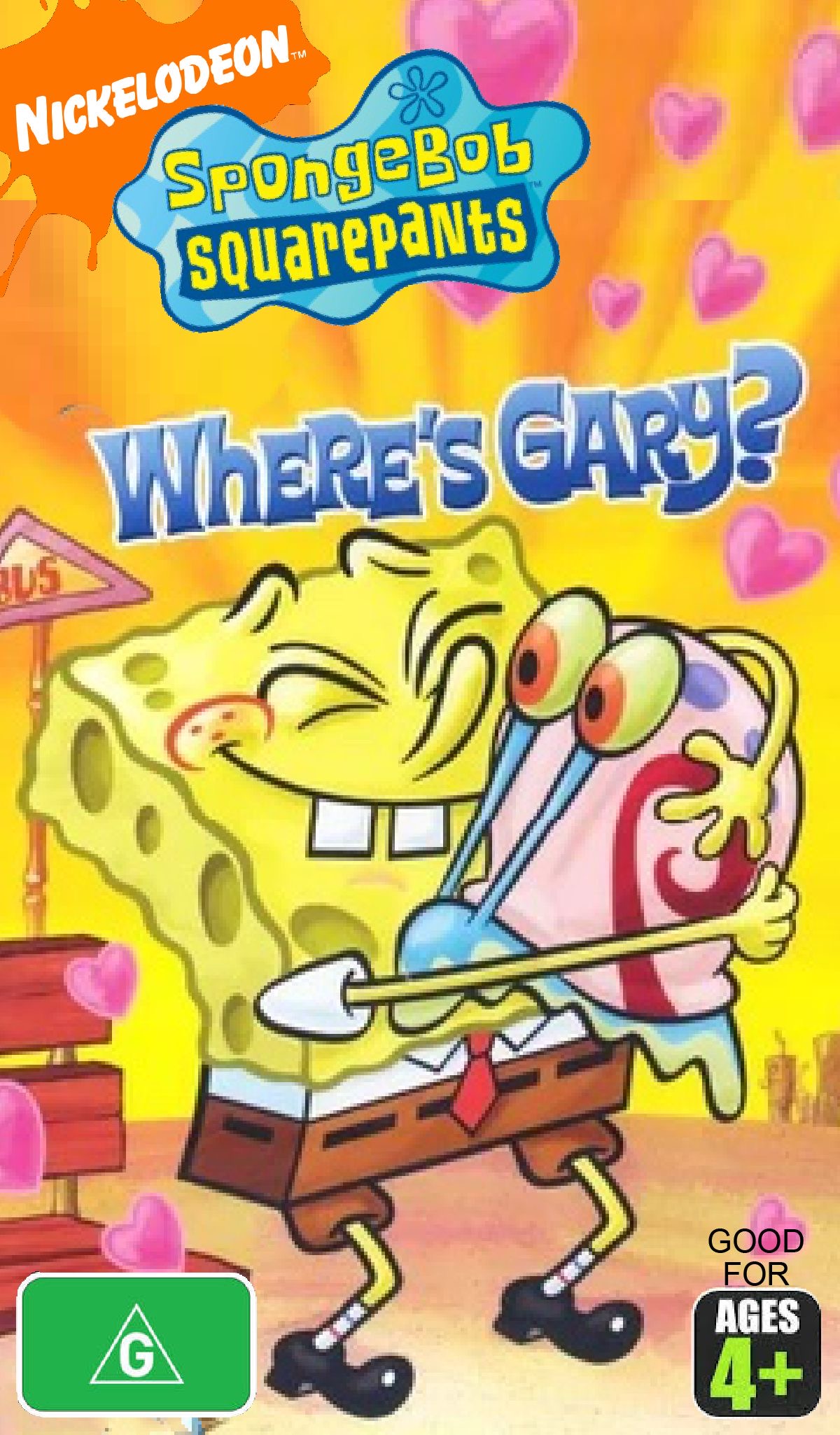 SpongeBob: Where's Gary? 2007 Australian VHS by LachStarYT on DeviantArt