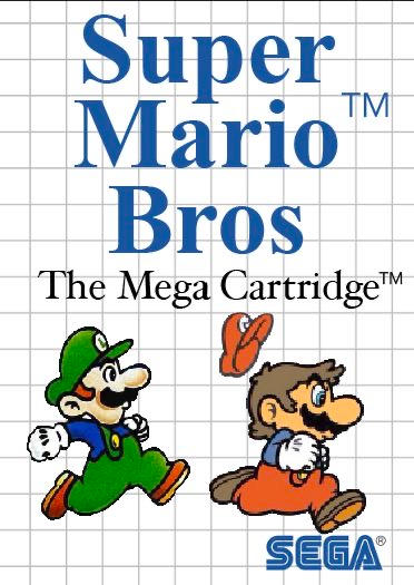 Super Mario Bros 1985 Sega Master System box art by LachStarYT on ...