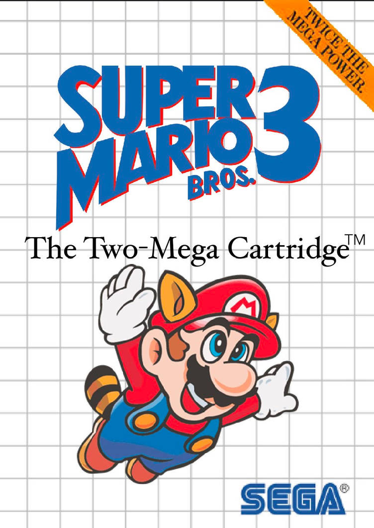 Super Mario Bros 3 1990 Sega Master System box art by LachStarYT on ...