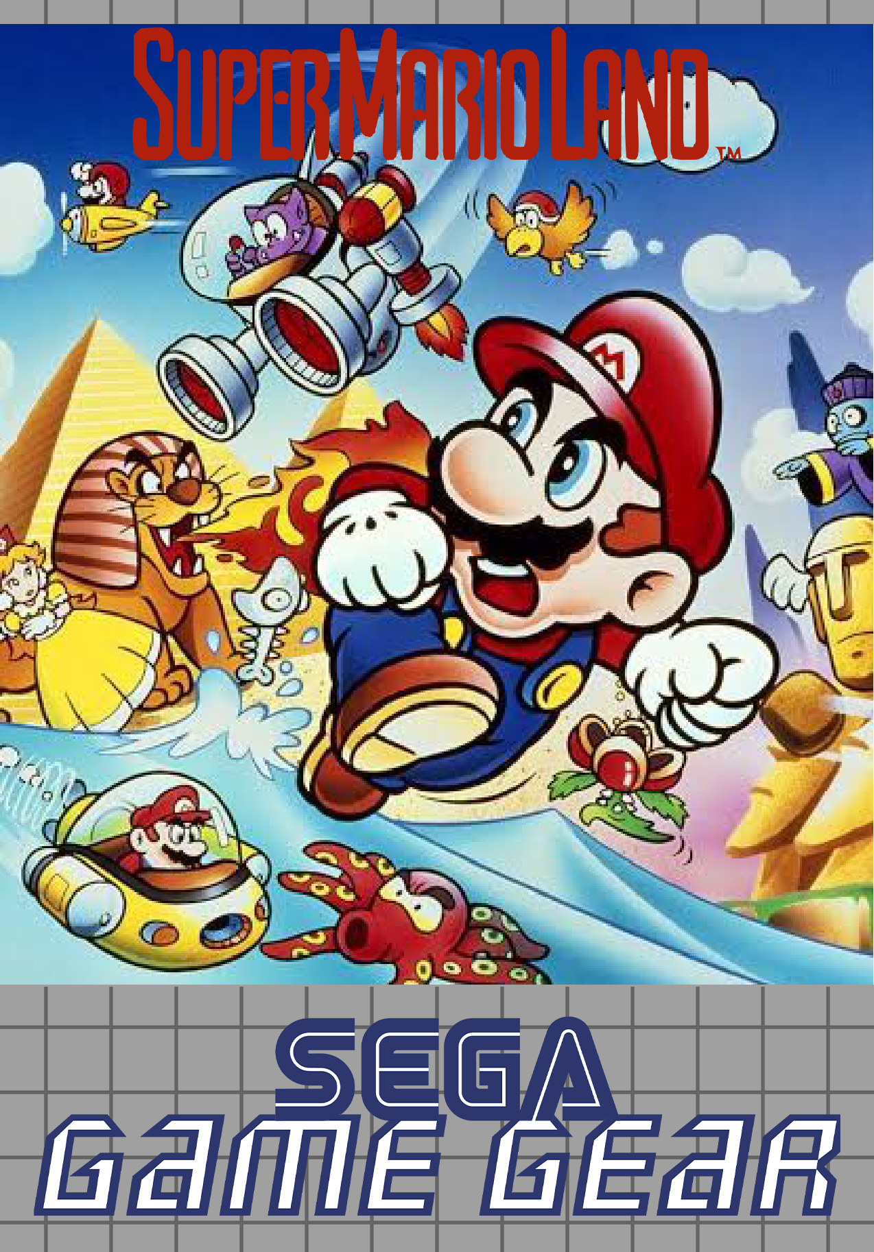 Super Mario Land 1990 Sega Game Gear box art by LachStarYT on DeviantArt