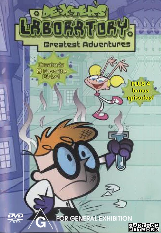 Dexter's Laboratory: greatest adventures 2001 DVD by LachStarYT on ...