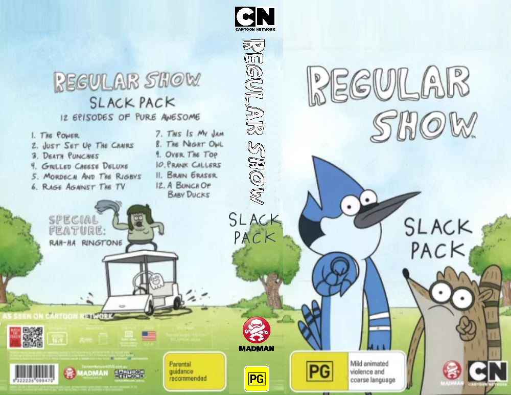 Regular Show Slacking Regular Show Slack Pack 2012 AUS VHS by LachStarYT on DeviantArt