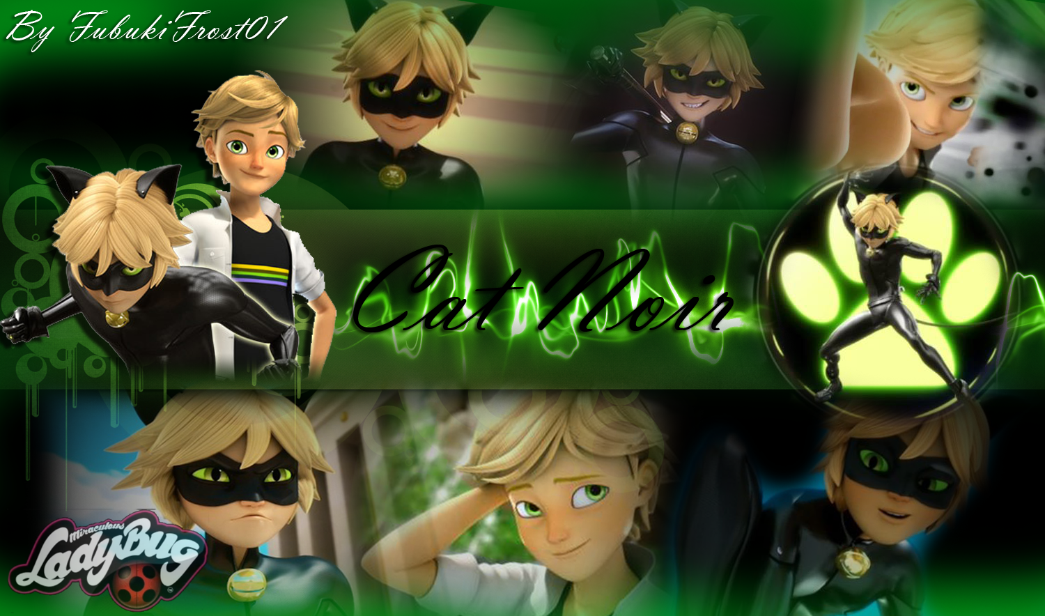 Wallpaper Cat Noir Miraculous LadyBug by LegendQueen01 Wallpaper Cat Noir Miraculous LadyBug by LegendQueen01