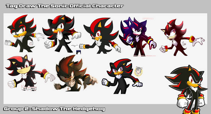 Tag Draw Sonic Official ::Group 2: Shadow ::