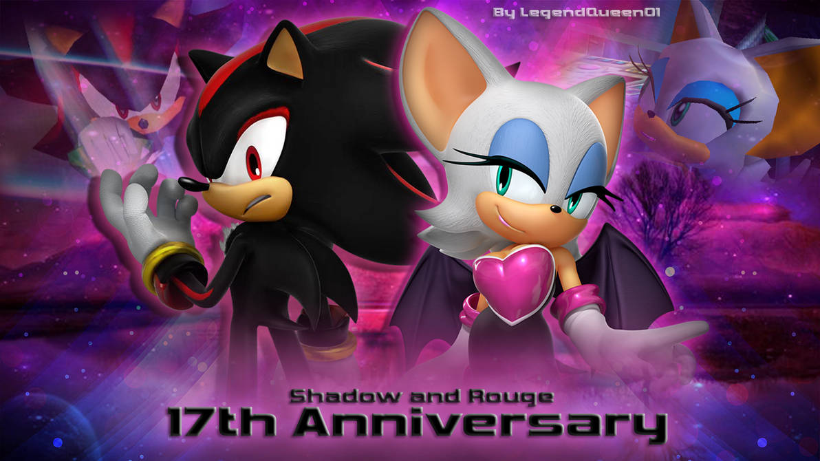 Wallpaper Special Anniversary :: Shadow and Rouge by LegendQueen01 on ...