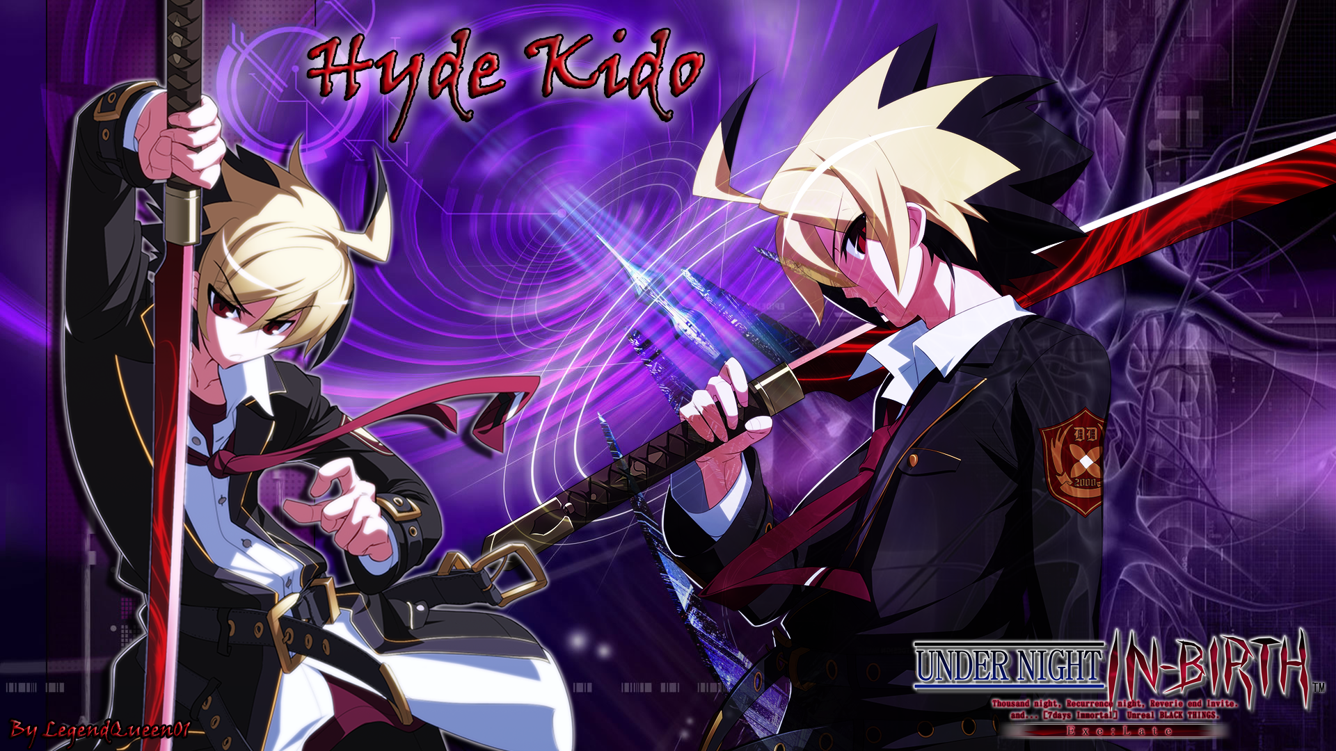 Wallpaper Hyde Kido Undernight In Birth By Legendqueen01 On Deviantart