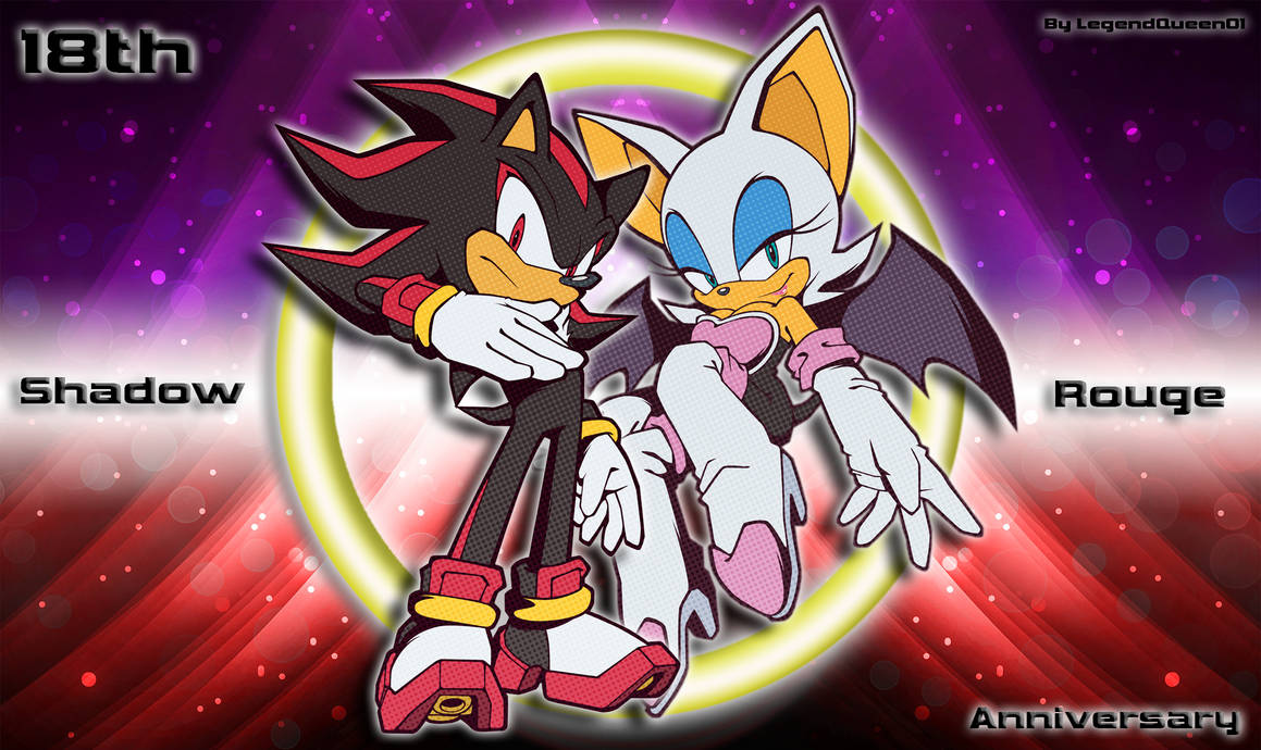 Wallpaper Special Anniversary :: Shadow and Rouge by LegendQueen01 on ...