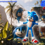 Wallpaper Sonic The Hedgehog Movie