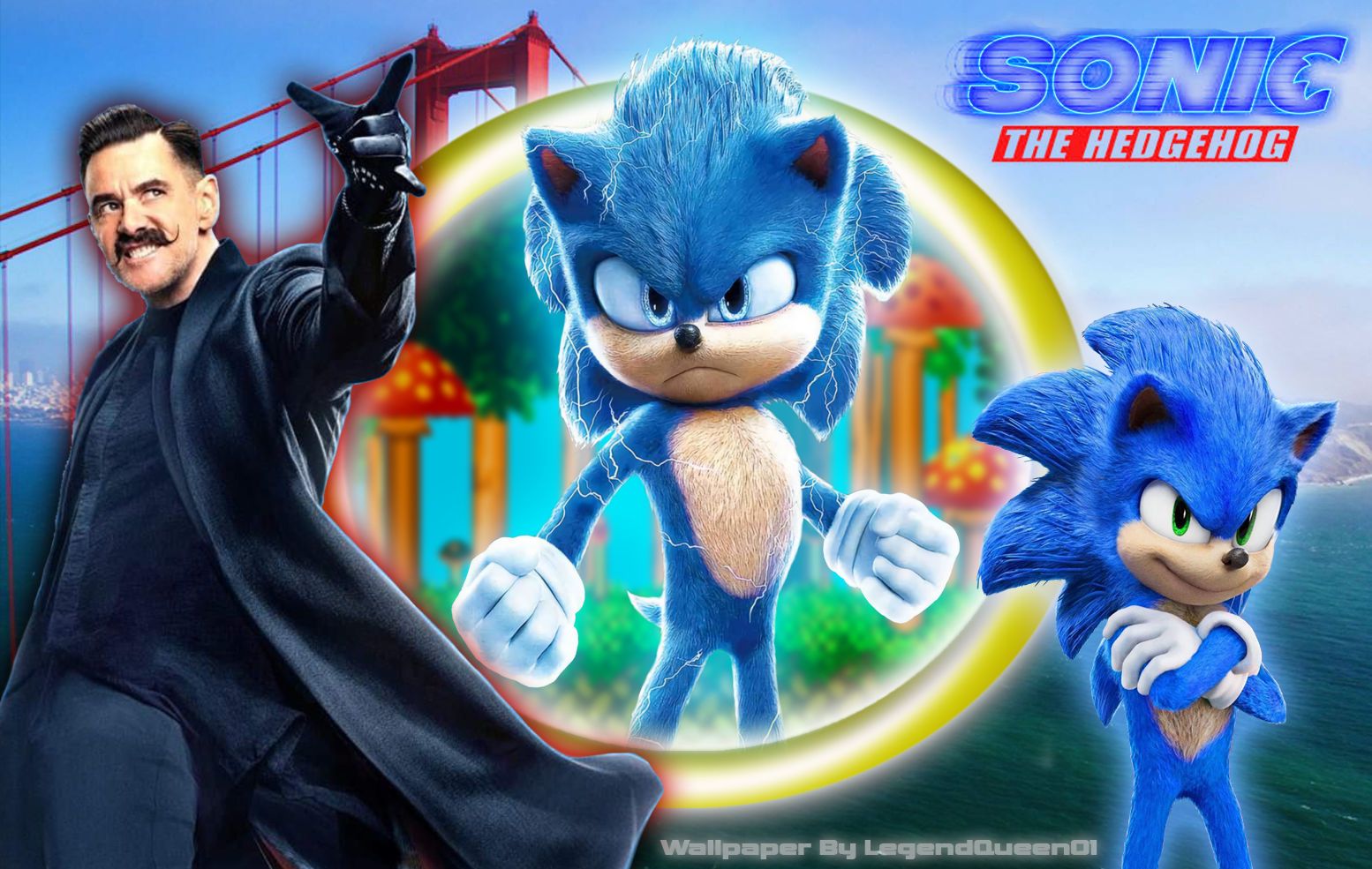 Sonic the Hedgehog 3 Movie Poster 1 Fan Made by luanweasel300 on DeviantArt